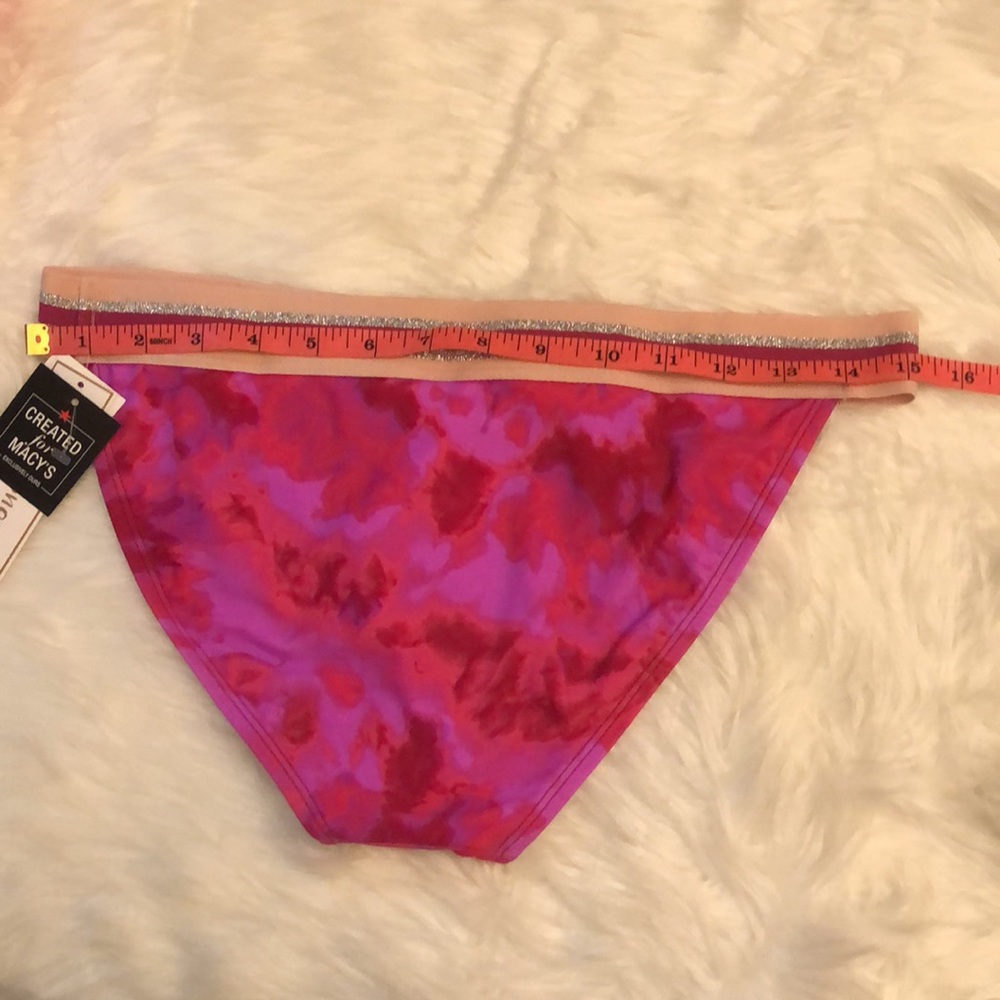 NWT Hula Honey Pink Camo Swim Bikini Bottom Size M - Picture 6 of 10
